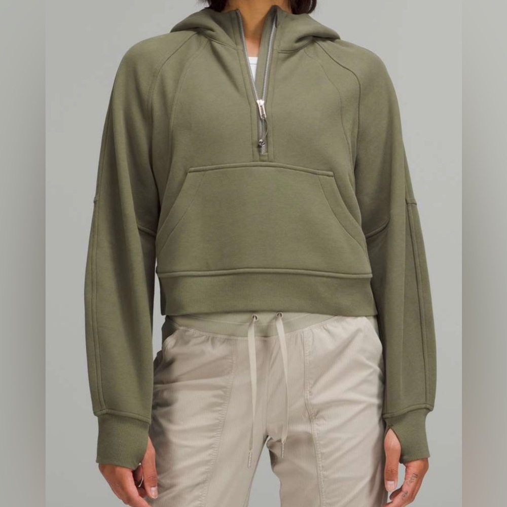 Lululemon Half Zip Scuba Hoodie